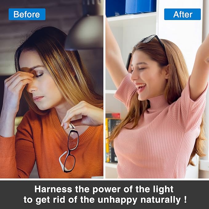 BoRccdit SunLike Full Spectrum Light Bulb 15W 1000lm Bright, Flicker-Free & UV-Free & Vivid 90+ CRI Comfort LED, A19 E26 Sunlight Light Bulbs for Humans, Home, Office (4-Pack Cool White)